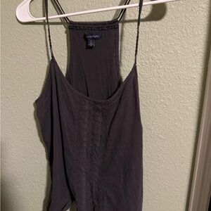 American Eagle Outfitters Charcoal Grey Tank